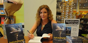 Book signing by an author