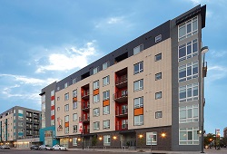 living in Denver, Colorado in an apartment