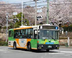 ride around Tokyo on the Toei line bus