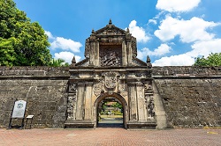 Intramuros is a historic walled city in Manila; this is where Spanish conquistadors first discovered and settled Manila in 1571