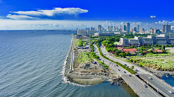 Manila is located on Luzon Island