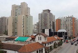 apartments in downtown Santiago, Chile