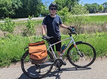 enjoy biking along the lake