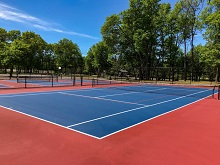 We have tennis both recreationally and competitively