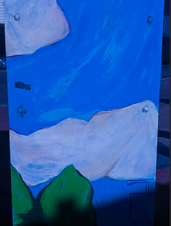 Menomonie mural near UW-Stout campus